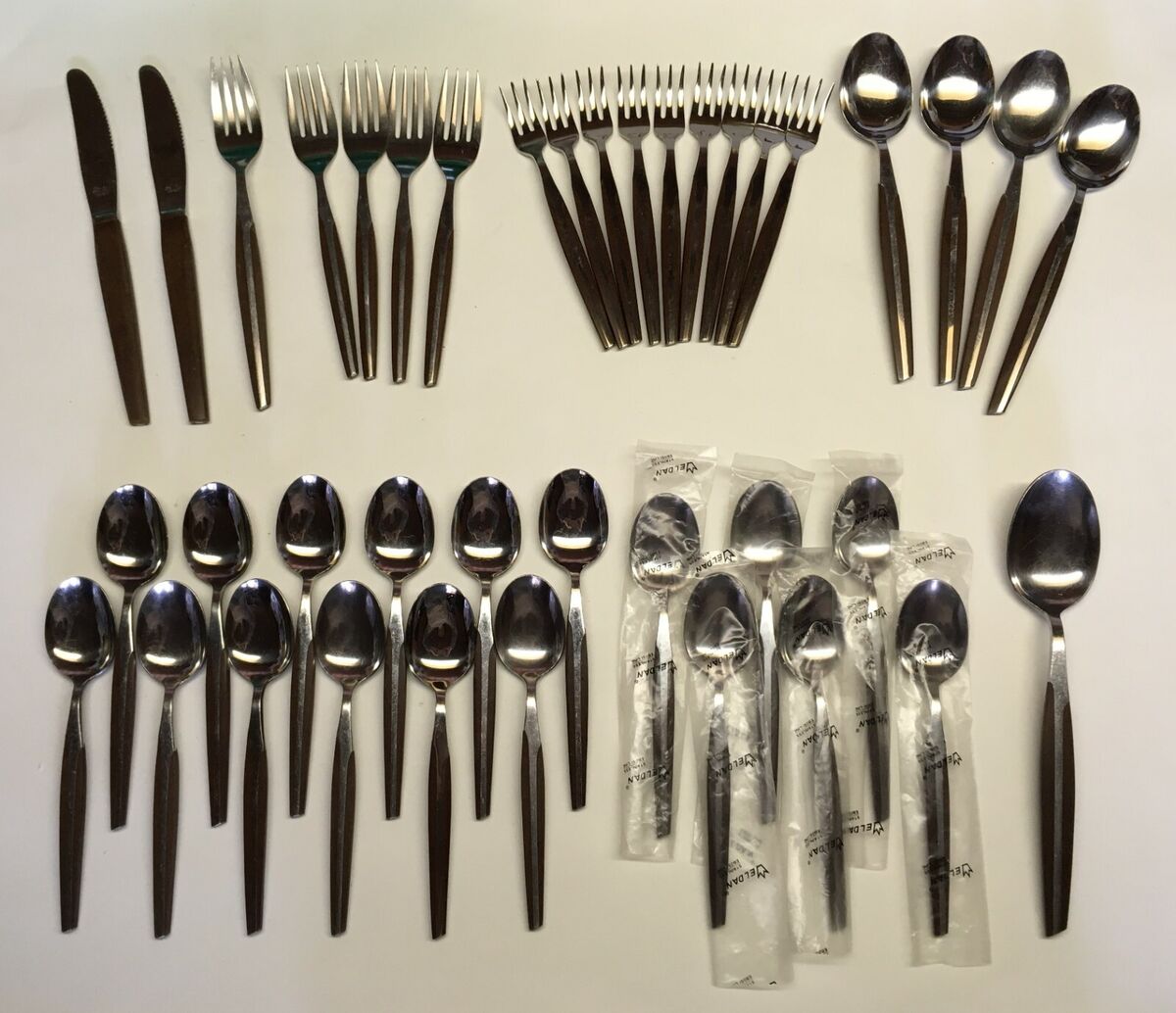 Eldan ELD2-Brown Stainless Japan Flatware Brwon Synthetic Eldan ELD2-Brown Stainless Japan Flatware Brwon Synthetic