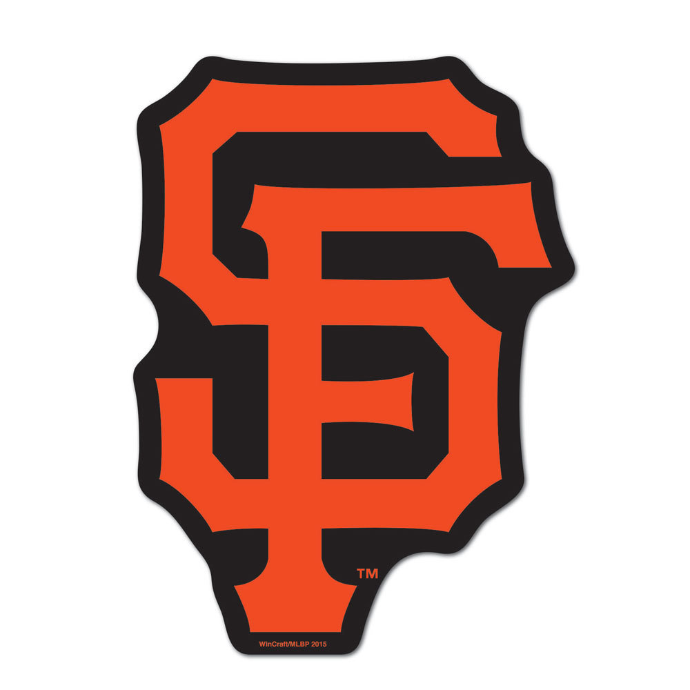 San Francisco Giants Logo on the GoGo [NEW] MLB Car Auto