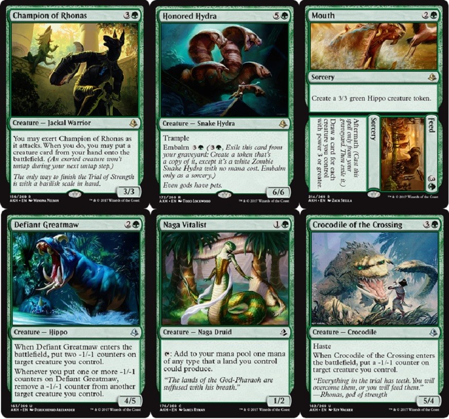 Rhonas Champion Deck: Honored Hydra & Vitalist - MTG Magic Gathering 60-Card