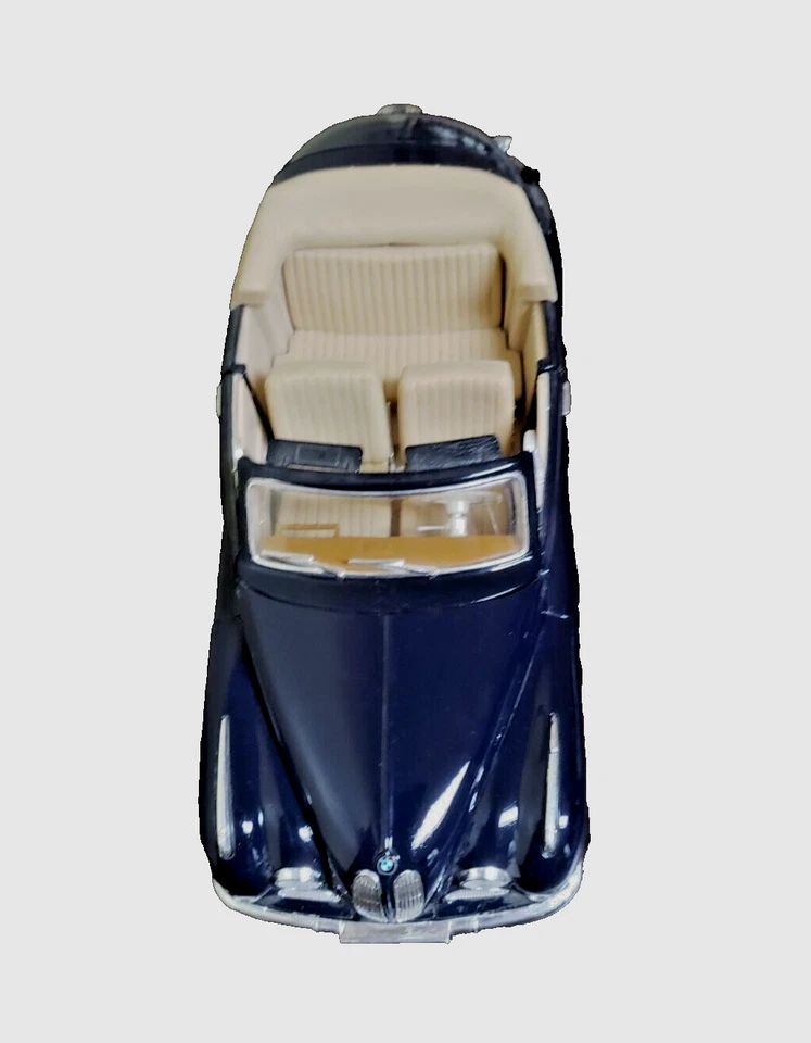 Maisto Die-cast modelo coche clásico 1955 BMW 502 exhibición coleccionable automóvil Na Foto 3 de 4