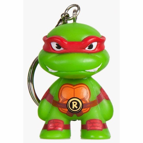 Teenage Mutant Ninja Turtles Raphael TMNT x Kidrobot 1.3" Mini-Fig Keychain - Picture 2 of 3