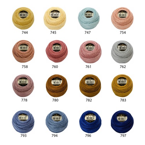 Dmc Pearl Cotton Balls Size 8, Perle Cotton Balls, Cross Stitch Needlework - Picture 119 of 188
