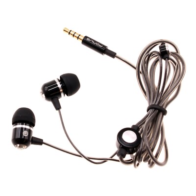 Hi-Fi Sound Wired Earphones Headphones Handsfree Mic Headset for Cell Phones