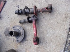 Massey Harris 81 Standard Mh Tractor Steering Gear Box Short Shaft & Sector Gear