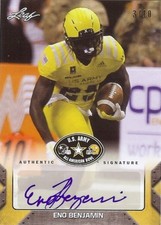 ENO BENJAMIN - Arizona State Sun Devils - 2017 Leaf Army AUTOGRAPH RC #'d x/10