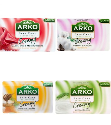 Arko Beauty Soap - Mix 4 Stück - 90g