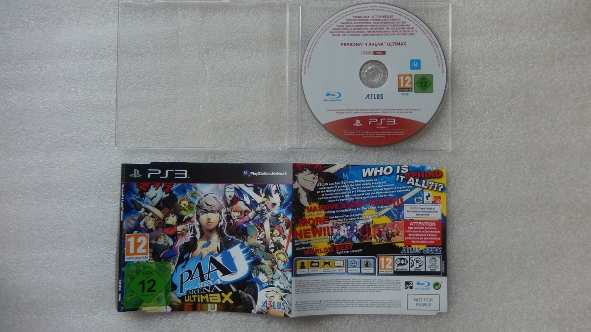 Persona 4 Arena Ultimax P4AU - Sony Playstation 3 PS3 PAL FRA NEUF BLISTER NEW