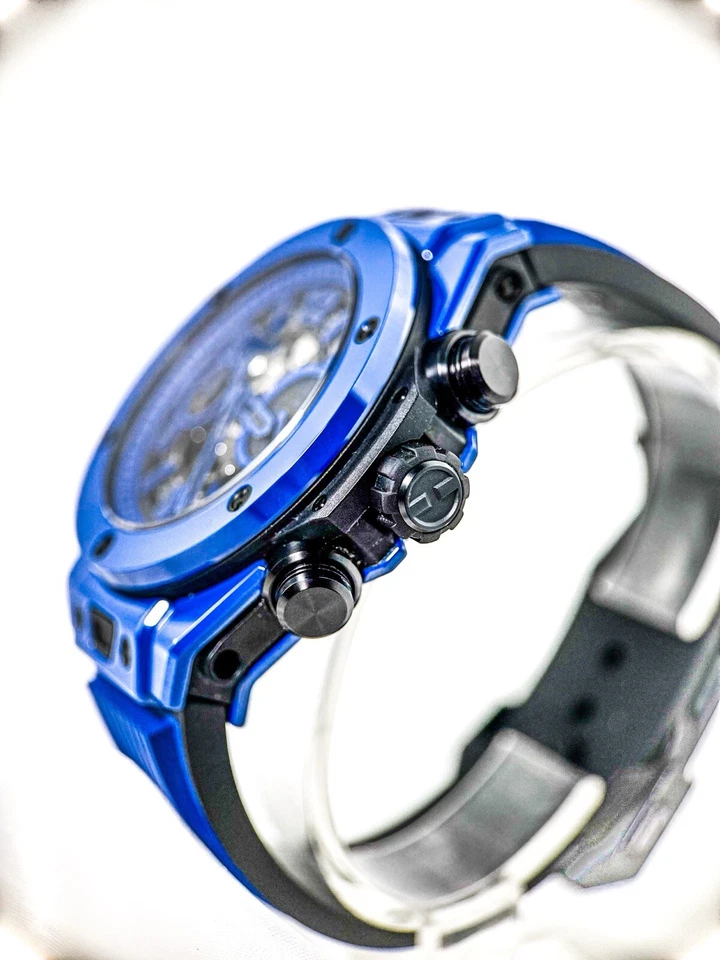 Hublot Big Bang 441.ES.5119.RX, Unico Blue Magic, 45mm, Ceramic, Skeleton. - Image 4 of 4