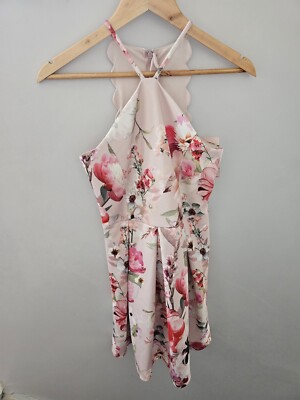 Lipsy Girls Occasional, Wedding Guest Dress Floral New With Tags