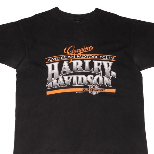 Vintage Harley-Davidson T-Shirt Mens Large Snake Twin Falls Idaho