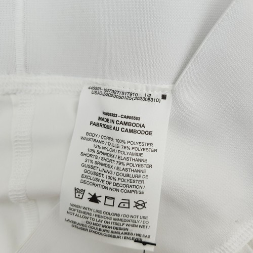 Nike Women XL Court Dri-FIT Advantage Pleated Tennis Skort White DR6849-100 - Picture 4 of 9