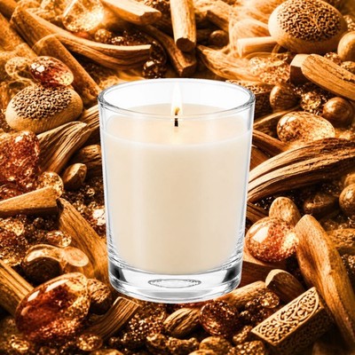 Amber & Sandalwood Soy Wax Votive Candles Choose Your Colour