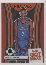 2019-20 Panini NBA Hoops Premium Stock We Got Next Red Darius Bazley #16 6ns