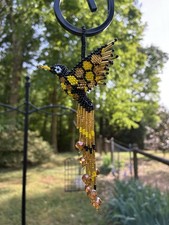 Beaded HUMMINGBIRD Ornamental Decorations