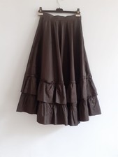 GUY LAROCHE vintage JUPE LONGUE Soirée taffetas de soie 34