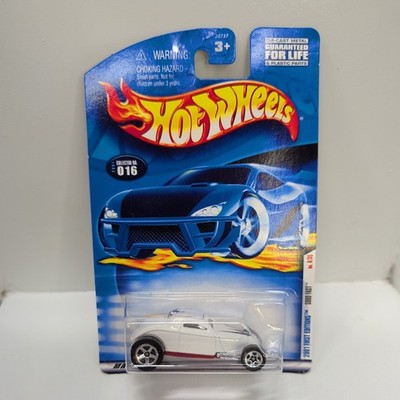 Hot Wheels Sooo Fast 2001 First Editions 1:64 White Diecast Hot Rod Car