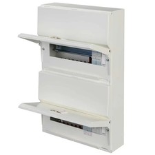 Hager VM10810KSPD Metal Consumer Unit 8+10Way C/W Surge & 100A Main Switch