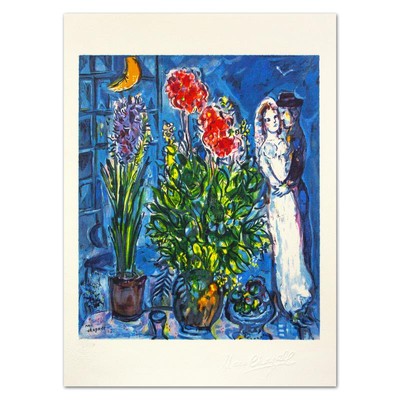 Marc Chagall Les Maries Ltd. Ed. Lithograph, LOA
