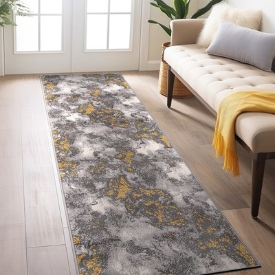 Rugshop Hallway Runner Rug Rio Modern Abstract Rug Kitchen Carpet Runner 2x7 Rug