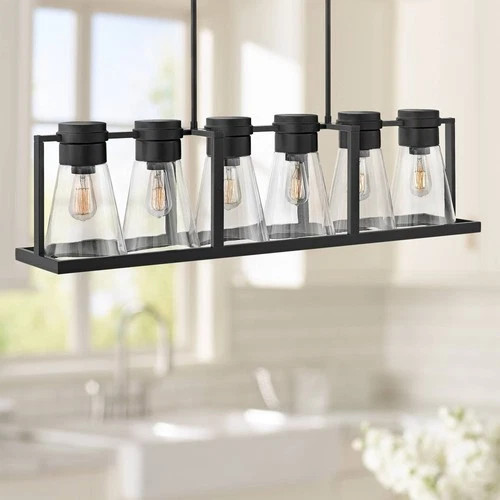 Hinkley Refinery 43 3/4"W Black Kitchen Island Light Pendant - Picture 1 of 4