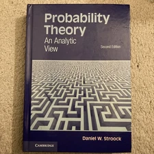 Probability Theory An Analytic View 2e Daniel W. Stroock Hardcover 9780521761581