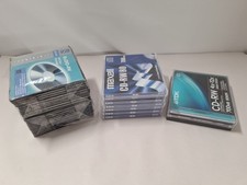 Maxell CD-RW 80 700MB WH Smith DVD+RW Rewritable Discs With Jewel Cases Bundle