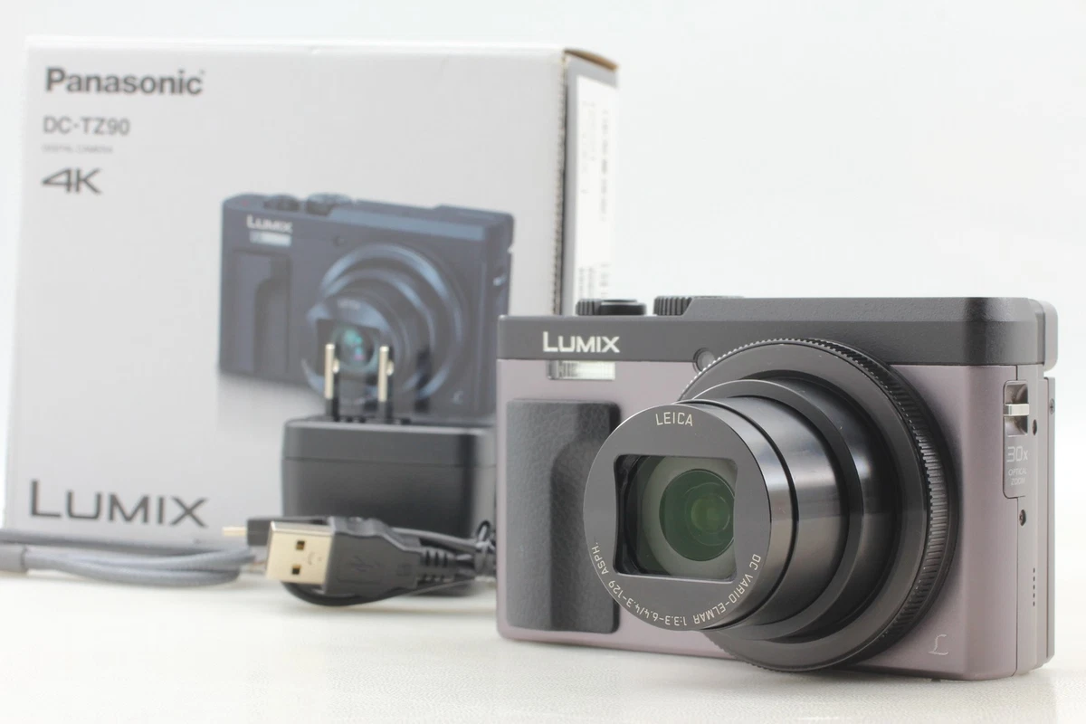 パナソニック Panasonic LUMIX DC-TZ90 シルバー Panasonic LUMIX TZ90 Digital Cameras for Sale | Shop New & Used