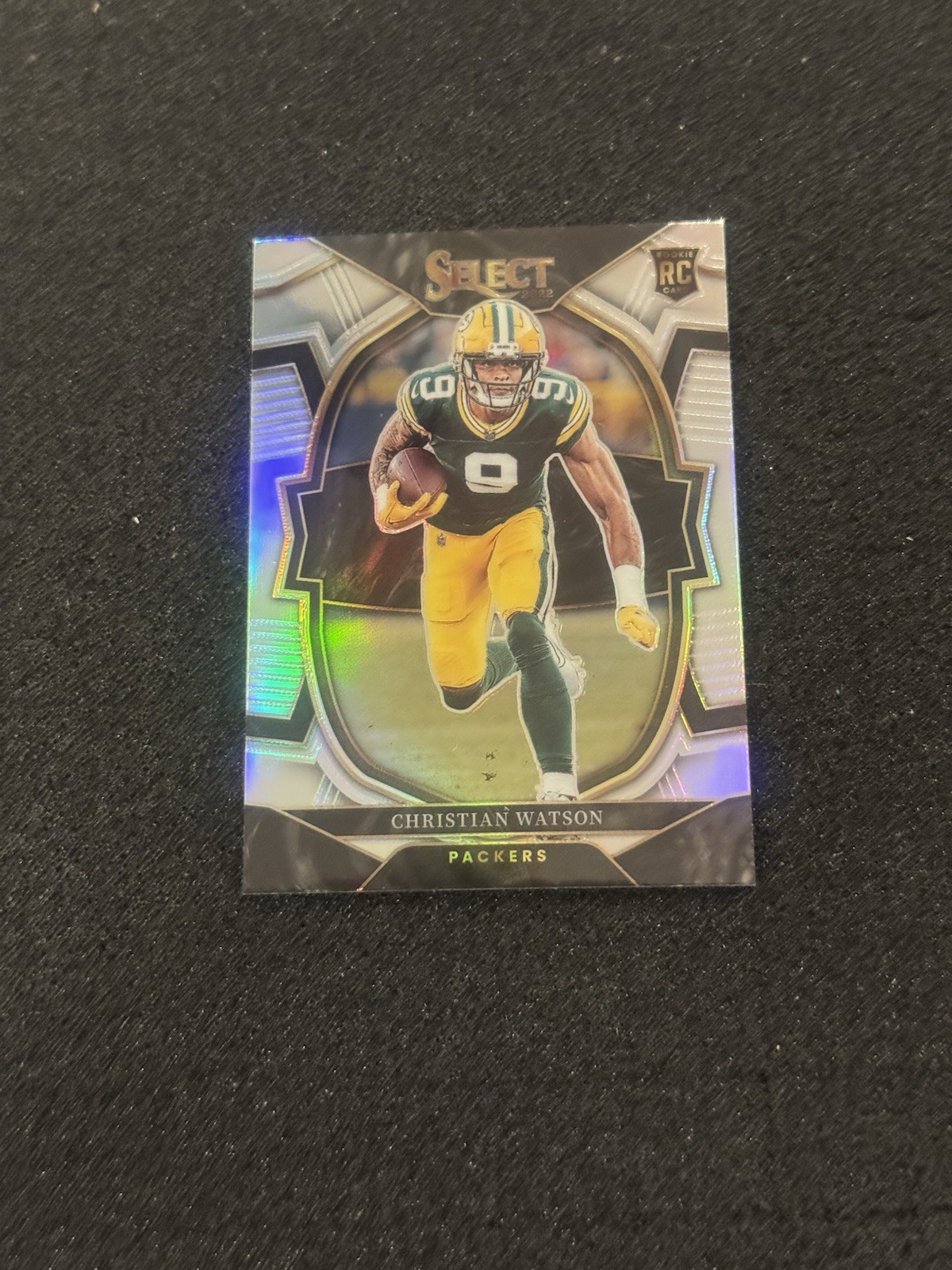 2022 Select Christian Watson RC Silver Prizm Rookie Concourse #53 Packers