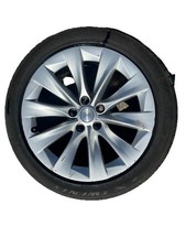 2012-2020 Tesla Model S Wheel Tire Rim 2454519 19x8 19 10 Spoke Oem 2012-2020 Tesla Model S Wheel Tire Rim 2454519 19x8 19 10 Spoke Oem