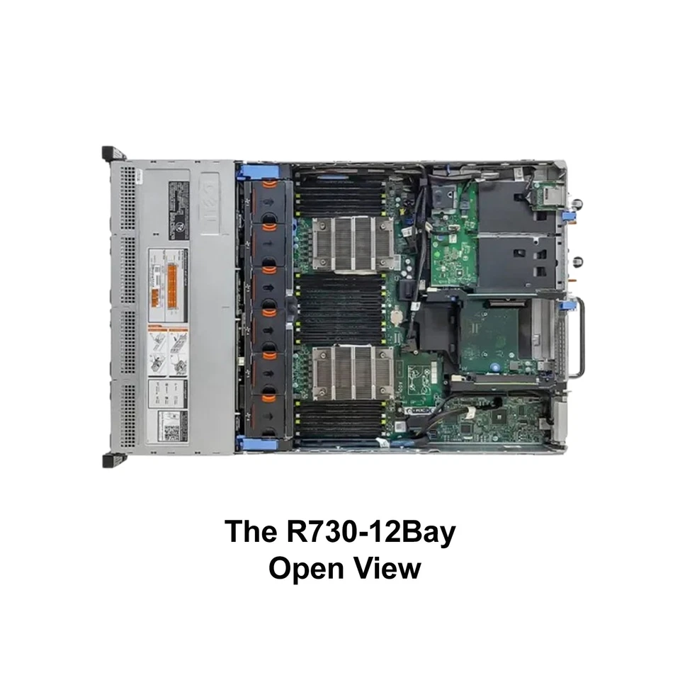 Servidor Dell PowerEdge R730XD 2x E5-2695 V4 = 36 núcleos H730p 32 GB RAM 2x 4 TB SAS Foto 4 de 4