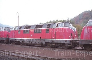 org. KB Dia DB 220 073 1 ex. BW Oldenburg ausgemustert in Endorf 6/1981
