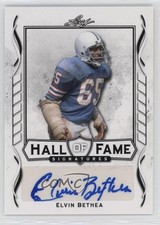 2021 Leaf Signature Hall of Fame Auto Elvin Bethea #HOF-EB1 Auto HOF 6q5