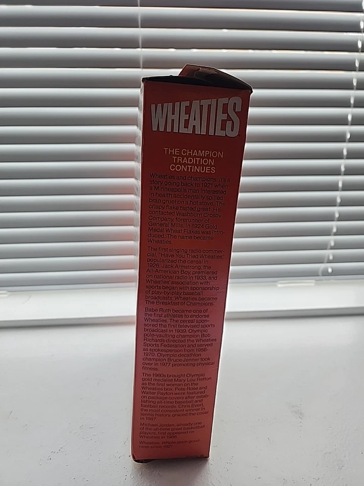 Penguins Stanley Cup Champions Wheaties Box 1991 Foto 2 de 4