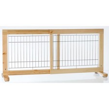 Trixie Gitter-T&uuml;r 108&times;31&times;50 cm &ndash; Braun, Hundegitter