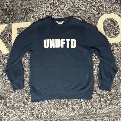Undefeated Pullover Crewneck Sweatshirt Black Men s Sz S Preowned