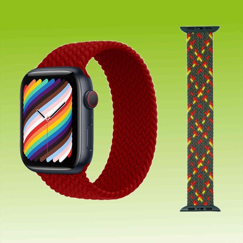 Smartwatch Armband Apple Watch 10 / 1 + 2 Ultra 9 8 7 6 5 4 3 2 1 SE Nylon Sport - Afbeelding 10 van 50