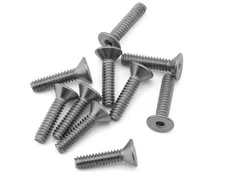 Samix 4-40x1/2" Hex Stainless Steel Flat Head Screws (10) [SAMFH-44012SS]
