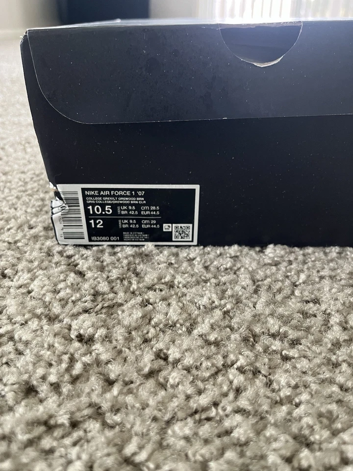 Nike Air Force 1 '07 College Grey/Lt Orewood Ben Foto 4 de 4