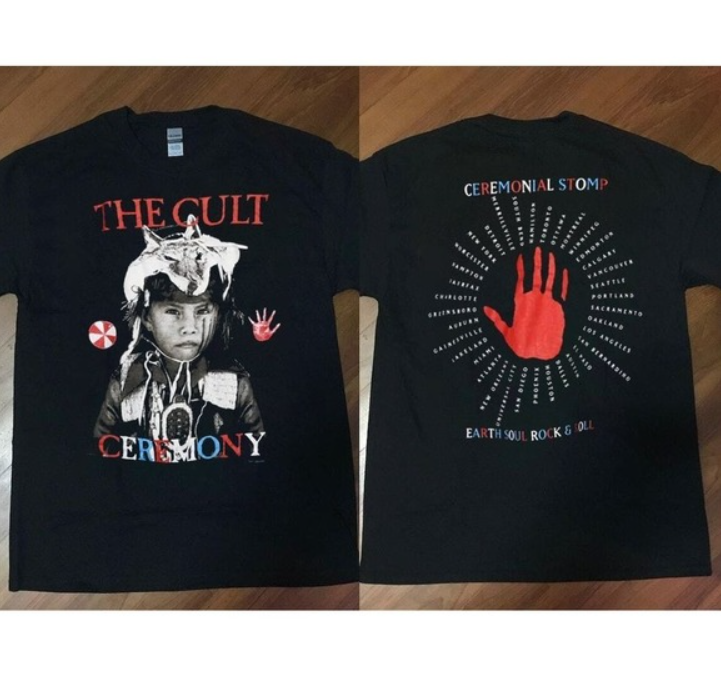 The Cult Ceremonial Stomp Tour Concert 1991 T-Shirt