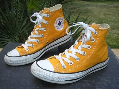 Original CONVERSE Chucks Taylor Sneaker HI, Gr. 37, Orange !!!