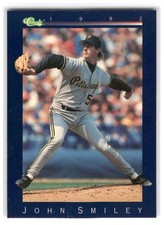 John Smiley 1992 Classic Baseball #156 Pittsburgh Pirates