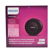 Philips 3000 Series Retrofit Wi-Fi Smart Lock Black DDL230X-10HW V2 - Brand New