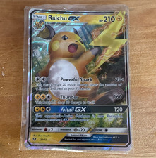 raichu gx pokemon card price - - SM213 - Black Star Promo (You cant use more than 1 GX attack in a game.) Weakness Fighting ×2 Resistance Metal Raichu GX - Shining Legends