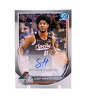 SCOOT HENDERSON 2025-26 Bowman Chrome Base Chrome Auto Blazers #BCA-SH SP MINT
