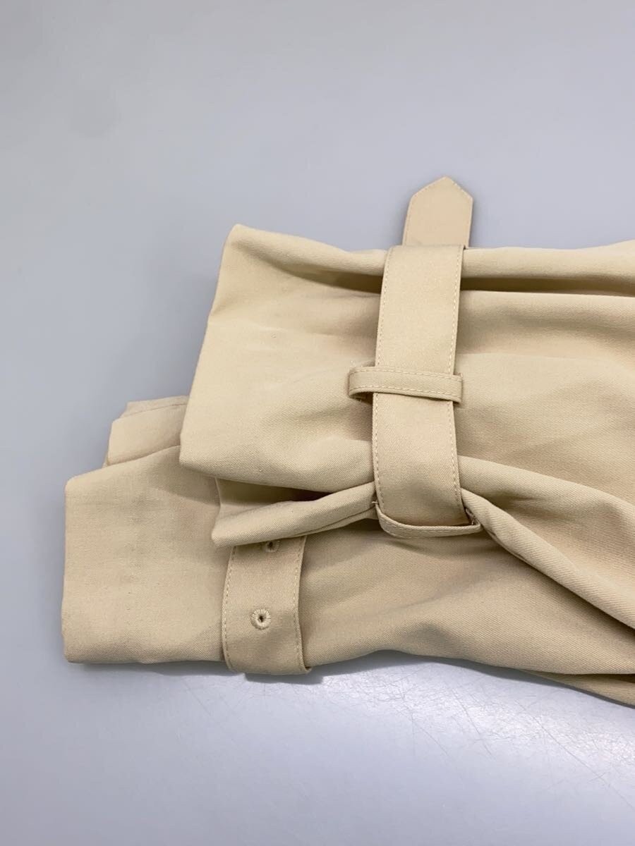 Ameri Pleated Trench Coat/-/Polyester/Beg/0181700… - image 5