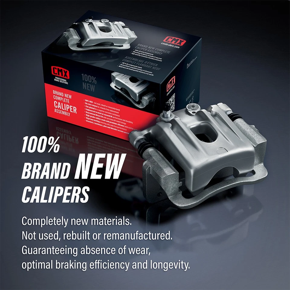 Rear Left Brake Caliper For Ford F-450 Super Duty F-550 International LCF CF500 - Image 3 of 4