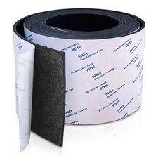Neoprene Rubber Strip with Adhesive, Solid Rolls Strips for DIY Gaskets, Craft