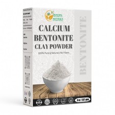 Herbs Botanica Calcium Bentonite Clay Food Grade Powder Indian Healing Clay...