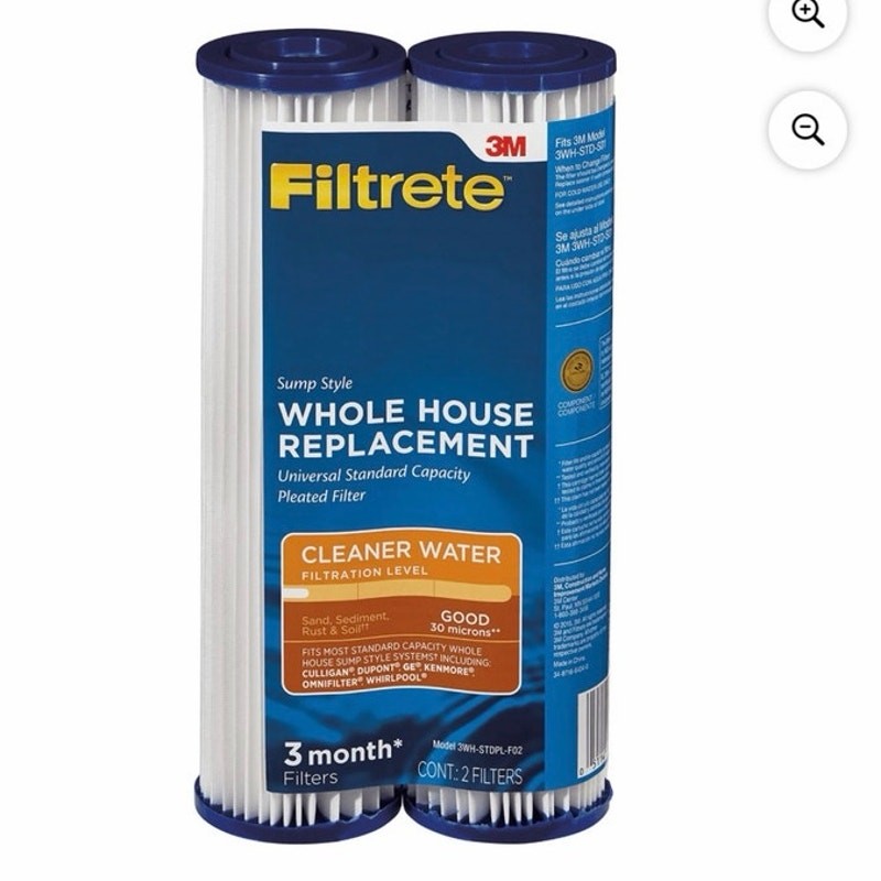 Filtrete Standard Capacity Whole House Replacement Water Fil