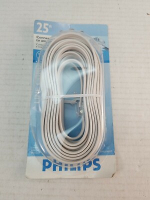 Phillips 25ft telephone Line cord (609585131149)
